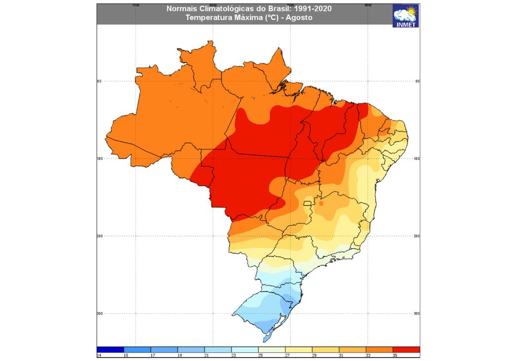 temperaturas agosto