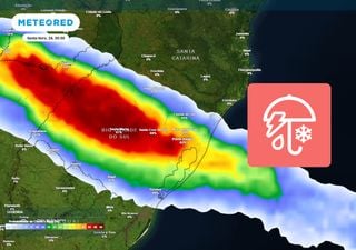 Intensa mudança do tempo traz grande queda nas temperaturas e chuvas fortes nos próximos dias