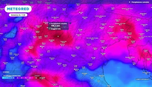 Meteo, weekend di forte maltempo su queste regioni del Nord, rischio di nubifragi e allagamenti