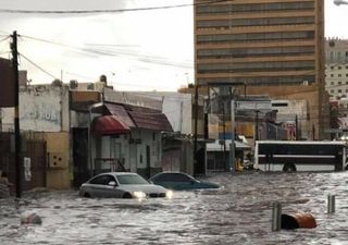 Intensa tormenta provoca afectaciones en Chihuahua capital