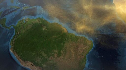 Las intensas lluvias atl&aacute;nticas pueden impedir que los aerosoles africanos fertilicen la Amazonia