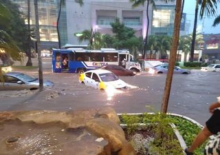 Severas inundaciones provocadas por intensas lluvias en Guerrero