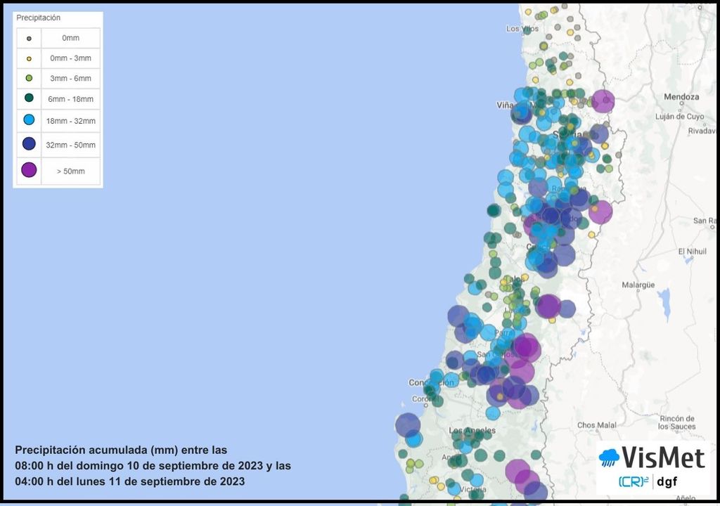 precipitaciones acumuladas