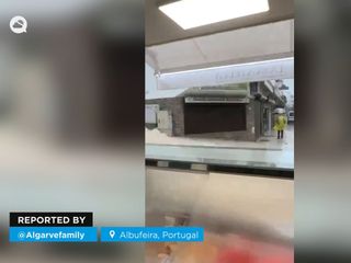 Las inundaciones desatan el caos en Albufeira, Portugal