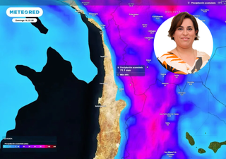 Intensas lluvias se esperan durante el fin de semana en tres regiones de Chile: este es el pronóstico de Viviana Urbina