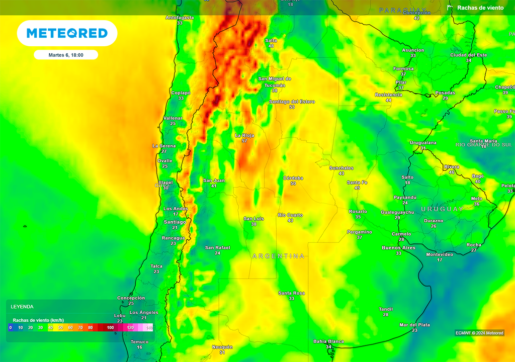 Viento, Rafaga, Alerta, Cordoba, Argentina