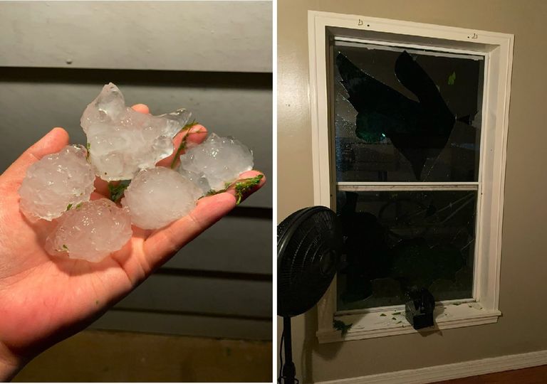 Feroces tormentas de granizo ocasionan daños millonarios en EEUU Feroces tormentas de granizo ocasionan daños millonarios en EEUU