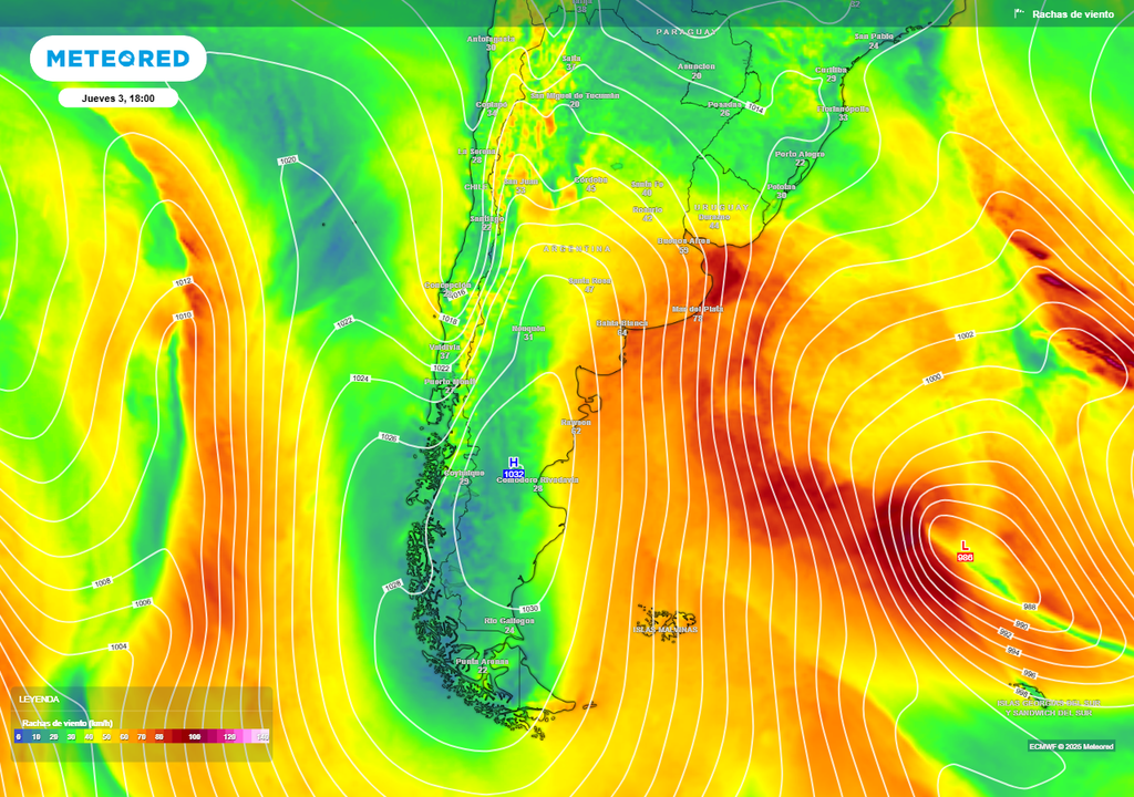 Tiempo Argentina clima pronóstico alerta frío polar