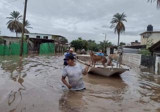 Intenso temporal lluvioso se sostiene en México