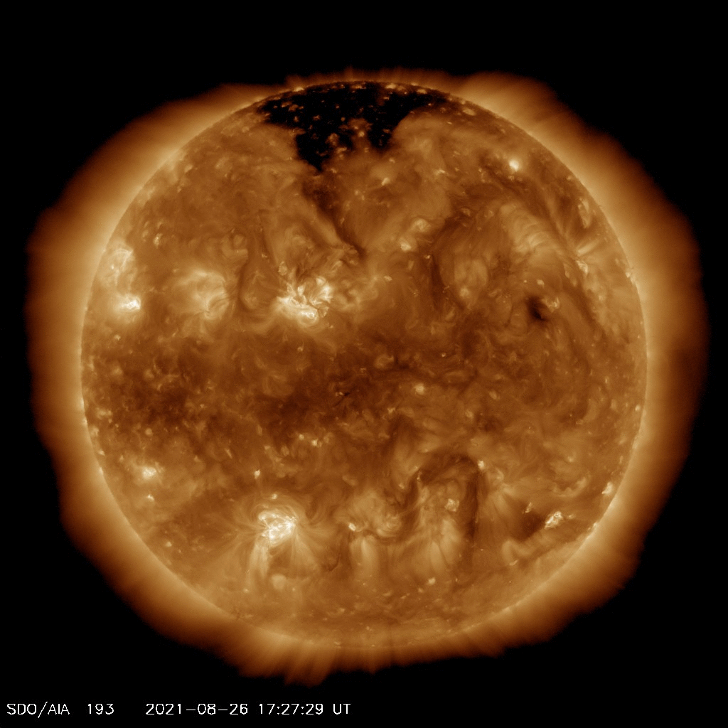 Intenso tsunami solar