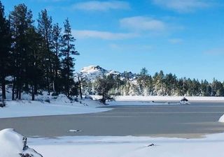 Intensas rachas de viento y nieve al norte del país