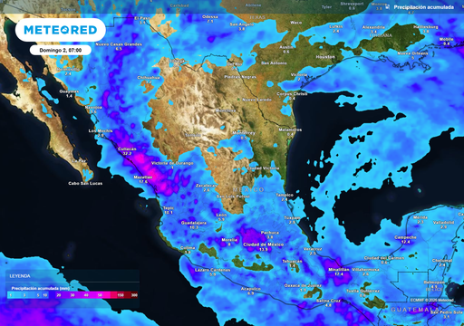 Interacci&oacute;n de sistemas extender&aacute; lluvias este s&aacute;bado en estados del Norte, Occidente y Centro de M&eacute;xico