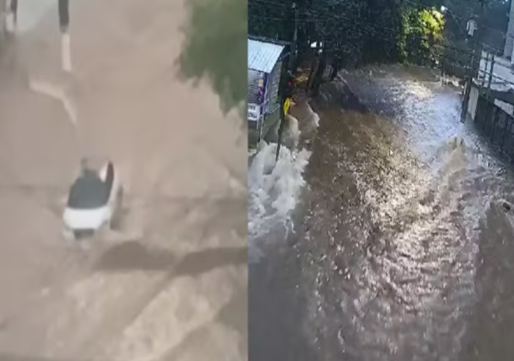 Vias foram tomadas pela água em Campinas (SP). Vias foram tomadas pela água em Campinas (SP).