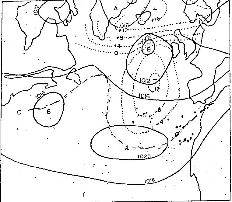 Interpretacion De Los Mapas Meteorológicos Para Su Utilizacion En La Pesca Figura 13
