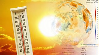 Interrelación de las recientes olas de calor en el hemisferio norte