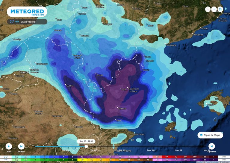 Lluvias en Valencia Lluvias en Valencia