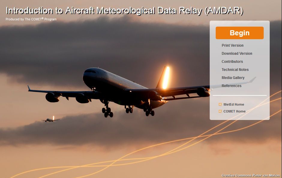 Introducción A Los Datos Meteorológicos Suministrados Por Aeronaves (Amdar)