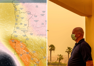Intrusão de poeiras em Portugal continental poderá prolongar-se até domingo, 12 de abril: eis os conselhos da DGS