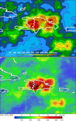 Inundaciones arrasan parte de Haití y la Republica Dominicana