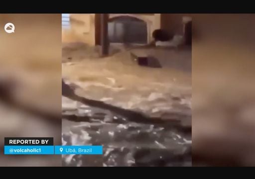 Inundaciones catastr&oacute;ficas provocan el caos en Ub&aacute;, Brasil: el trasfondo clim&aacute;tico del desastre