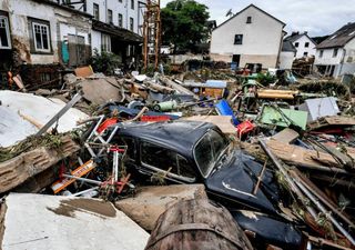 Inundaciones en Alemania y Bélgica dejan muerte y destrucción