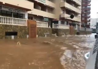 Inundaciones en Castellón tras lluvias de récord