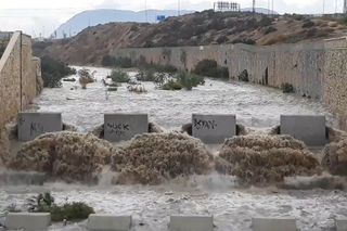 El último 'coletazo' de Leslie: lluvias torrenciales