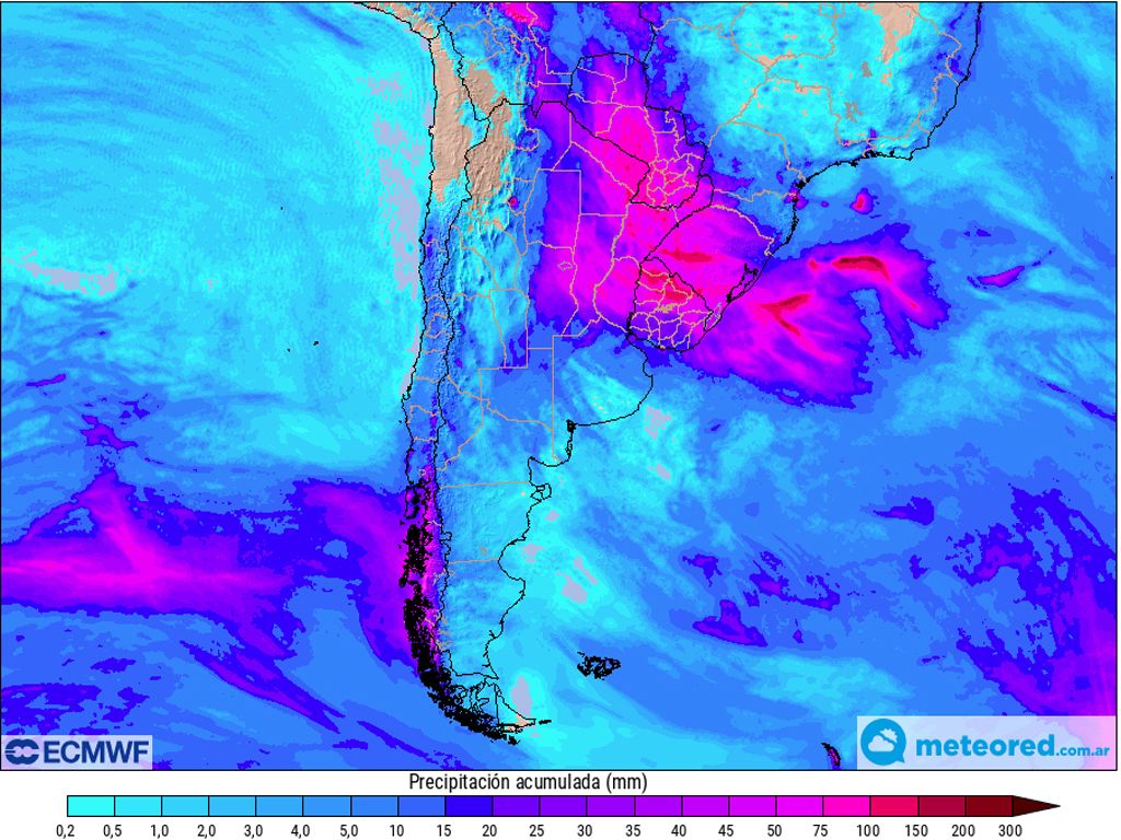Lluvias pronostico tendencia precipitaciones