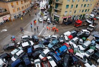 Inundaciones en el SE de Europa