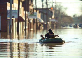 Inundaciones en un escenario de calentamiento global acelerado: cada vez más devastadoras