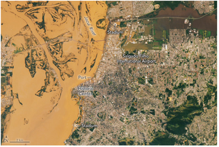 Inundaciones históricas y devastadoras azotan Porto Alegre, Brasil