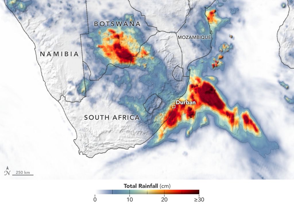 Südafrika tödliche Überschwemmungen tödliche Regenfälle