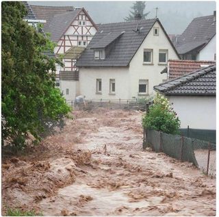 Inundaciones repentinas en Alemania