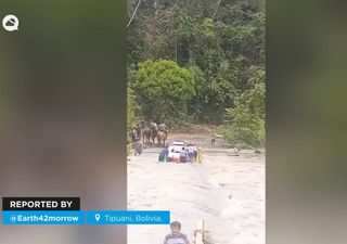 Inundaciones severas en Tipuani, Bolivia dejan destrozos, muertos y cientos de damnificados