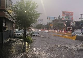 Inundaciones en Guadalajara tras tormenta