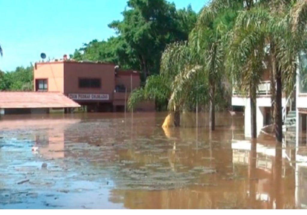 Inundaciones y evacuados en el Litoral por las crecidas de los ríos Iguazú, Paraná y Uruguay