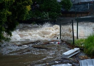 Inundaciones y fuertes tormentas entre Argentina y Uruguay