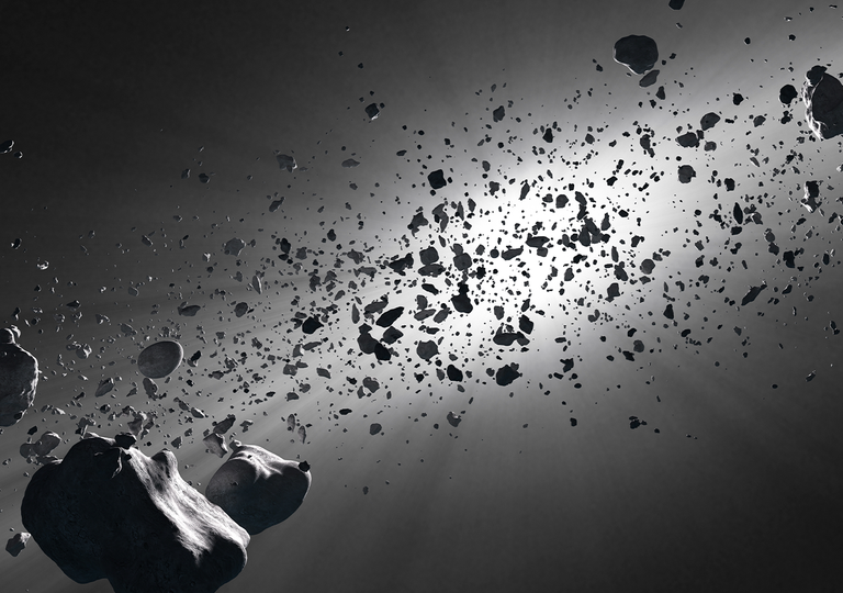 Unos astrónomos brasileños descubren anillos formándose alrededor de un asteroide de 200 kilómetros de diámetro