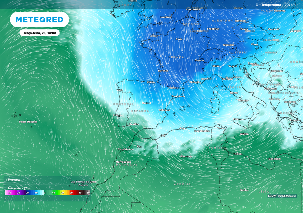 temperatura a 700 hpa