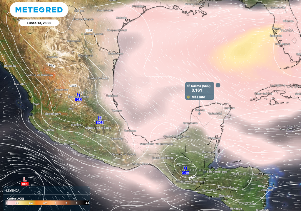 Esta gran masa de aire seco comenzará a disminuir notablemente el potencial de tormentas en diversas entidades del territorio nacional. Esta gran masa de aire seco, comenzará a disminuir notablemente el potencial de tormentas en diversas entidades del territorio nacional.
