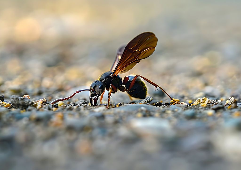 invasión de hormigas voladoras en CABA vuelo nupcial