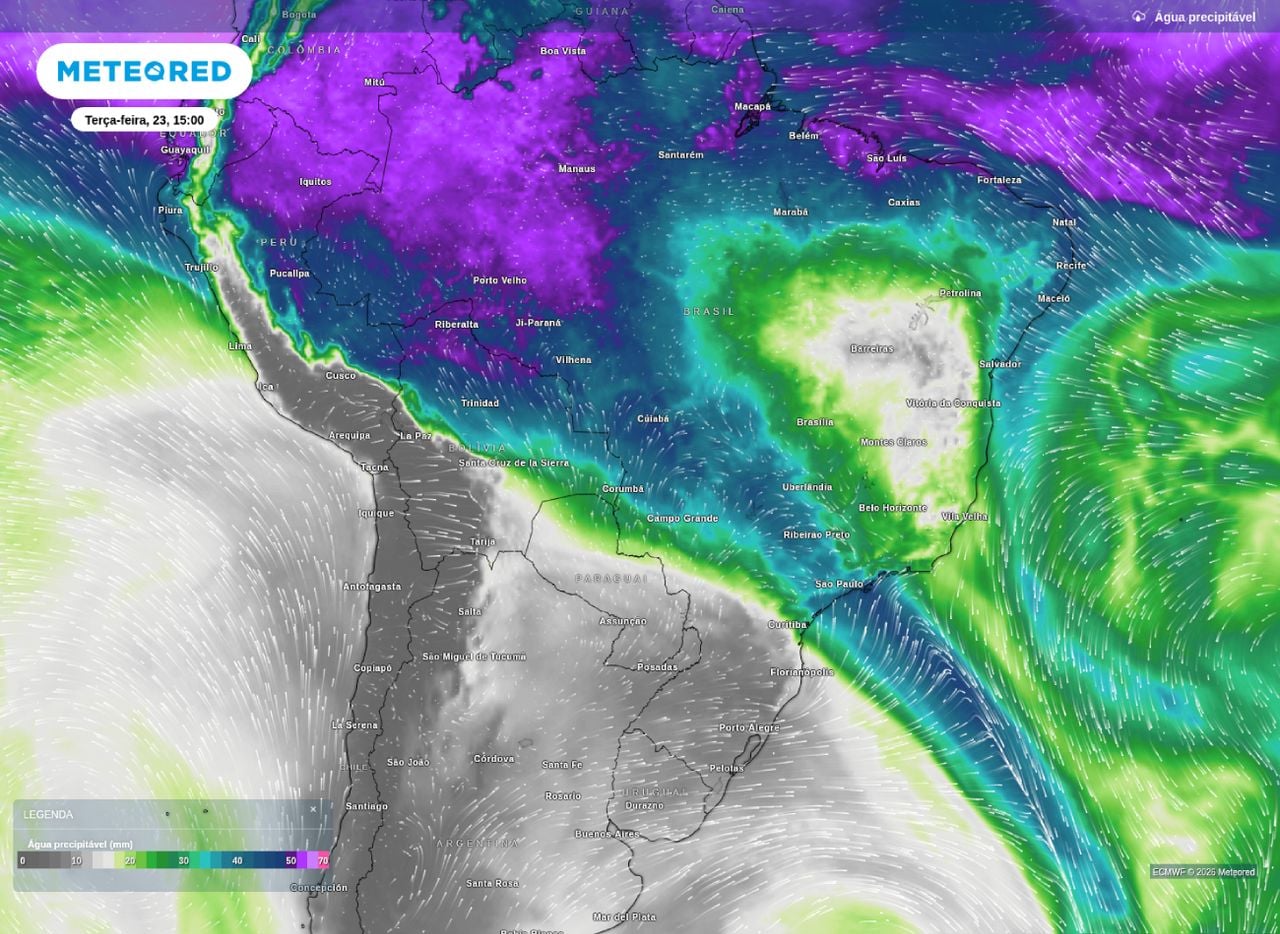 Inverno chega com força: frente fria e ar polar avançam pelo Centro-Sul; veja os estados atingidos