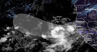 Se forma el Invest 92L frente a las costas occidentales africanas