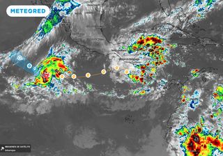 Invest 97L en Centroamérica y tormenta tropical Pilar en el Pacífico, se mantienen en vigilancia