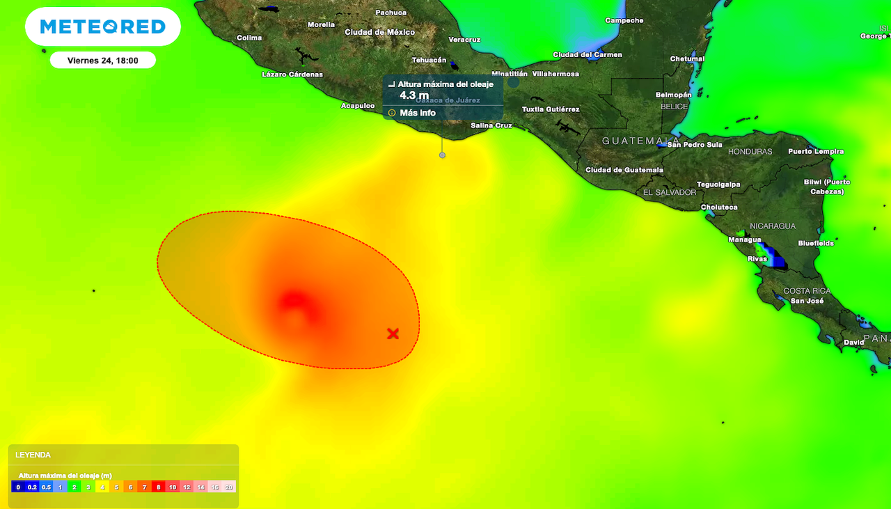 Alerta en el Pacífico: Invest 98E podría convertirse en el sexto ciclón tropical de la temporada