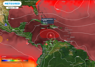 Invest 98L con un 90 % de probabilidad, muy cerca de ser una depresión tropical en el Mar Caribe