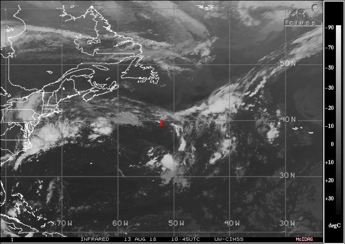 Invest 98L En Un Atlántico Tranquilo Invest 98L En Un Atlántico Tranquilo