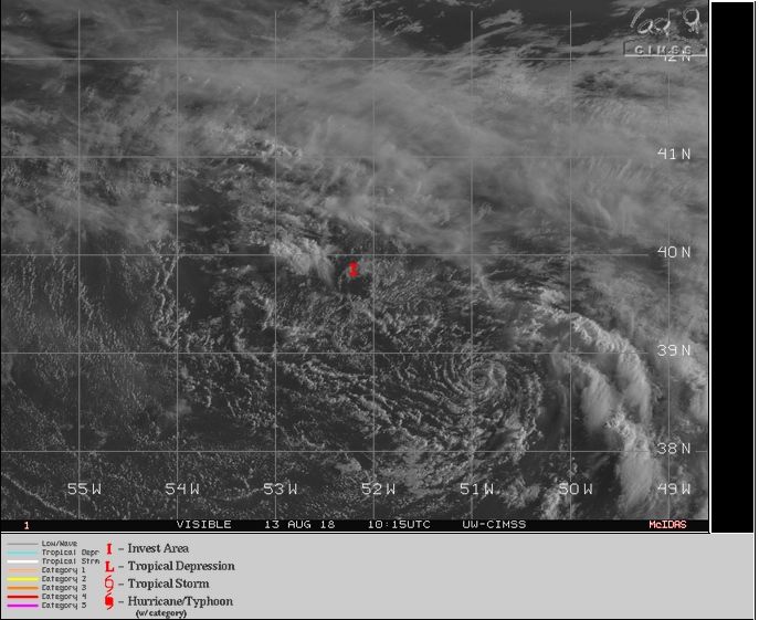Invest 98L En Un Atlántico Tranquilo Invest 98L En Un Atlántico Tranquilo