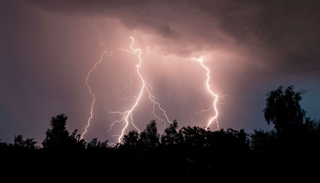 Los rayos que generan las tormentas eléctricas se producen por canales donde el aire está muy ionizado, lo que permite el flujo libre de esas potentes descargas eléctricas.
