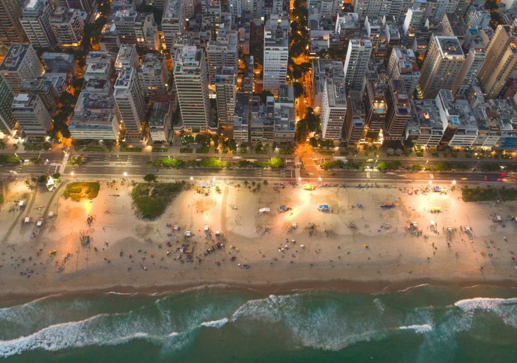 la playa más linda de América Latina